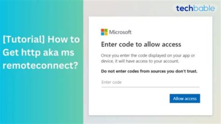 A Comprehensive Guide to aka.ms/remoteconnect: Unlocking Remote Connectivity